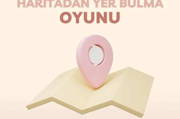 Haritadan Yer Bulma Oyunu