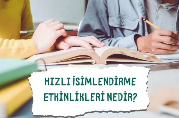 Hızlı İsimlendirme Etkinlikleri