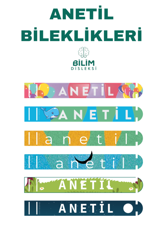 ANETİL Bileklikleri, öğrencilerinizin okuma-yazma sürecini eğlenceli hale getirecek etkili bir kaynaktır. Bu bileklikler, okuma-yazma öğretiminin temel adımlarından olan ANETİL harf grubunu kolayca öğretmenize yardımcı olur.